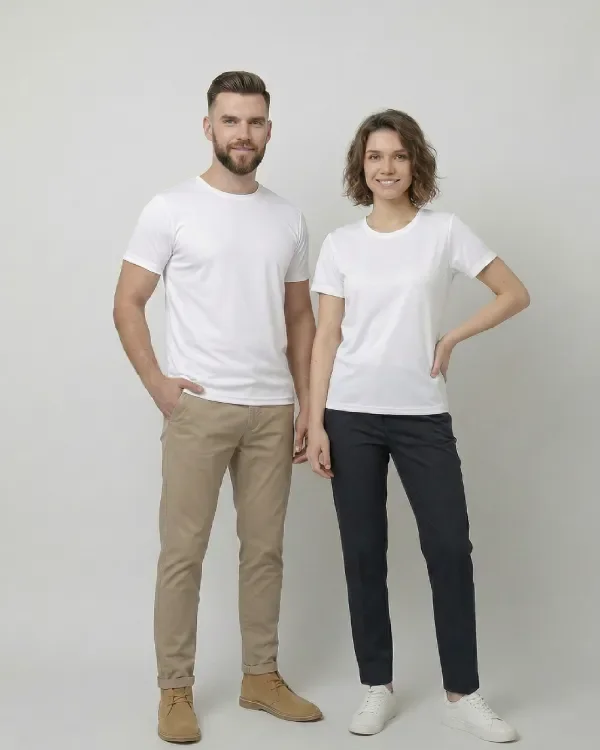 Jersey Round-Neck Poly Mesh 140 GSM