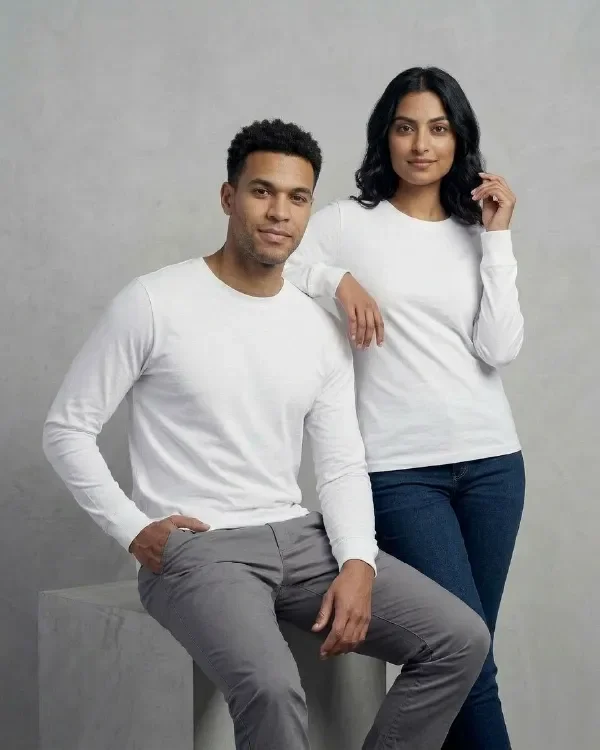 Full Sleeve T-Shirt Cuff Cotton Sinker