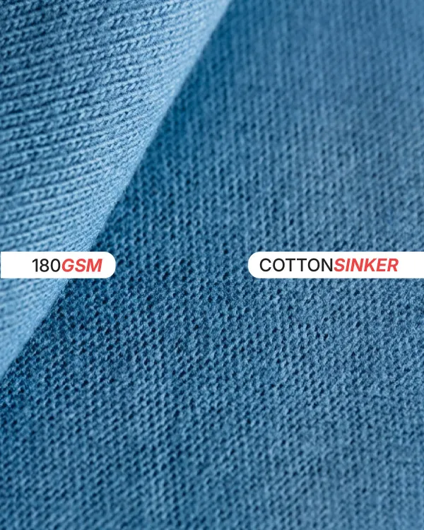 Oversized T-Shirt Cotton Sinker - Image 5